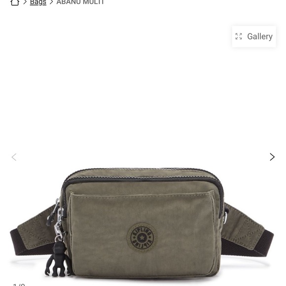 Kipling Handbags - Kipling Abanu Multi Moss Green cross body and bum bag nwt
